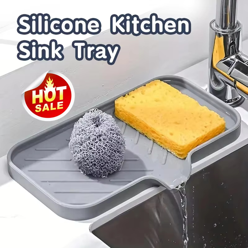 Silicone Tap Washer - Silikon Musluk Altlığı Mutfak Lavabo Tepsisi