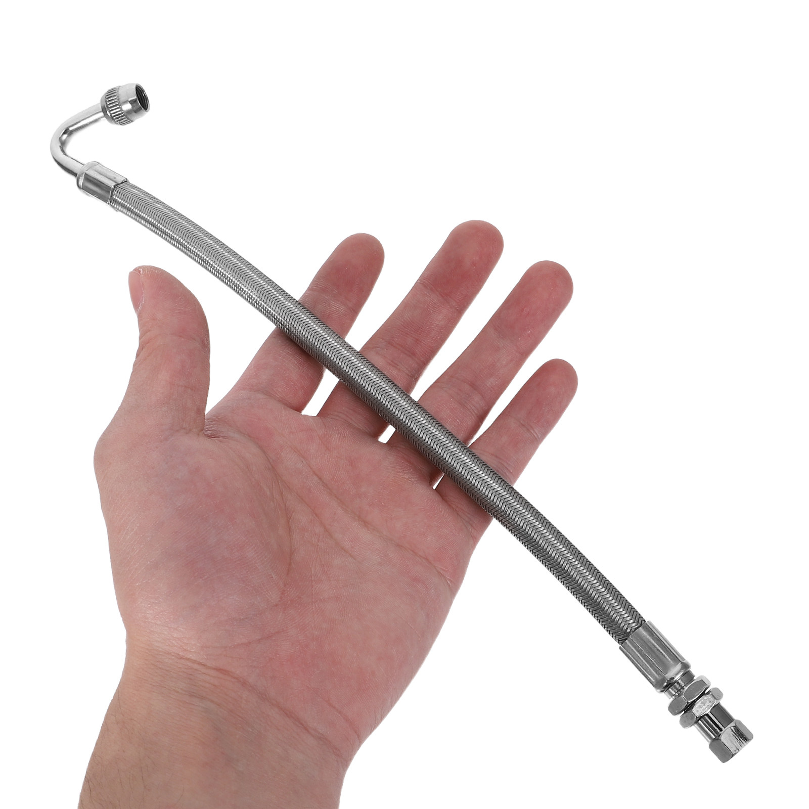 Flexible Hose Braided - 2 Adet Esnek Lastik Sibop Uzatma