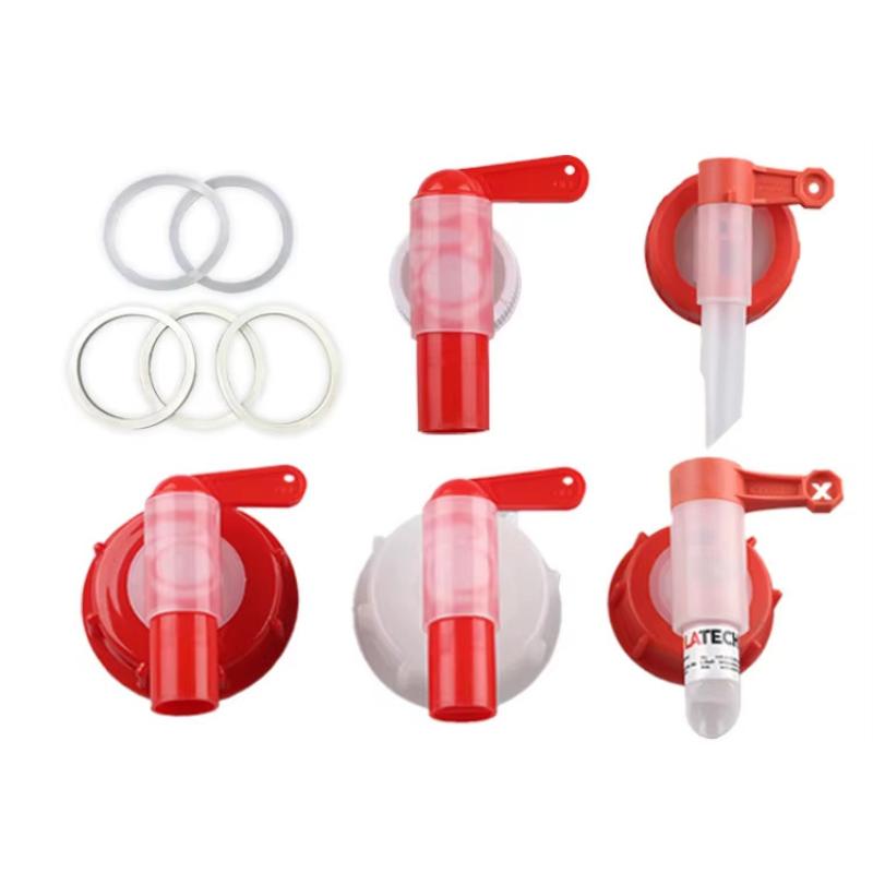 Silicone Tap Washer - 1 Adet Kırmızı Beyaz Plastik Musluk,