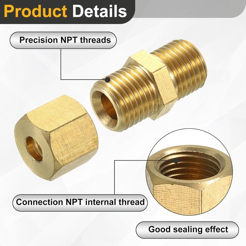 Pirinç Sıkıştırma Bağlantı Ele - Compression Fitting Brass incelemesi ve fiyatı