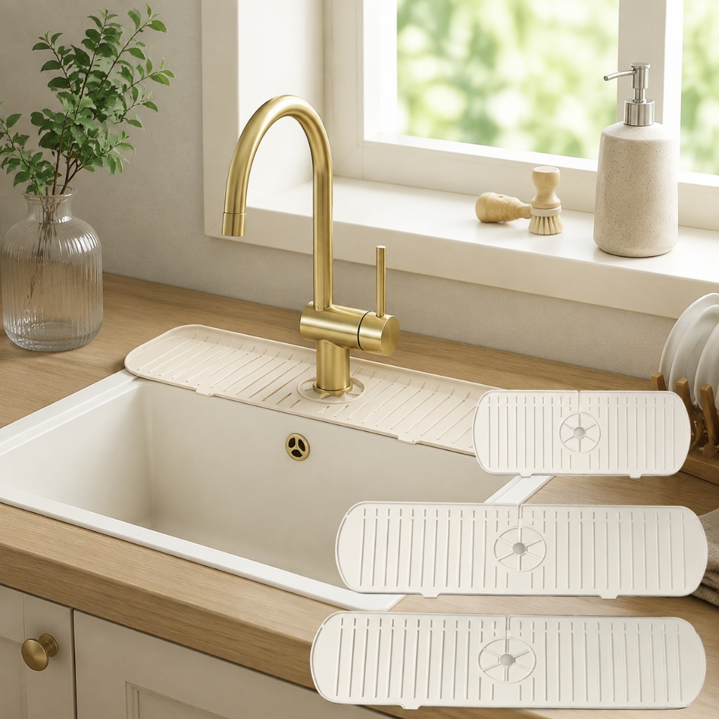 Silikon Musluk Matı Lavabo Sıç - Silicone Tap Washer incelemesi ve fiyatı